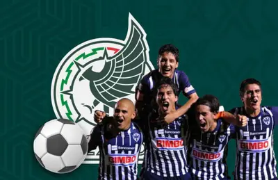 Ex futbolistas de Rayados de Monterrey y emoji de balón/ Foto TV Azteca.