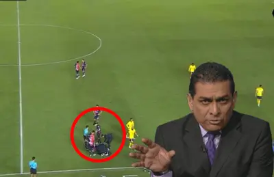 Felipe Ramos Rizo y jugadores del Atlas reunidos/ Foto TUDN.