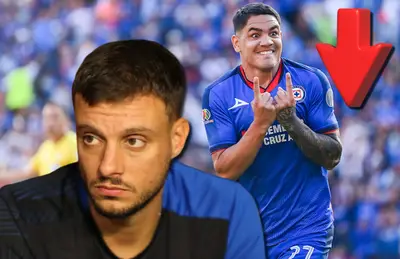 Fernández fue retirado del campo en la segunda parte.