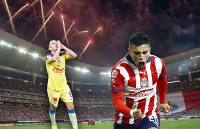 Fernando Beltrán celebrando y Álvaro Fidalgo en el Estadio Akron/ Foto Récord.