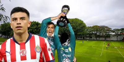 Fernando Beltrán junto a futbolistas del León campeones / FOTO INSTAGRAM
