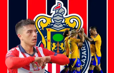 Fernando Beltrán y jugadores de Tigres/Foto Pinterest.