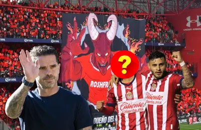 Fernando Gago, Alexis Vega y jugador con la cara oculta/ Foto AD Noticias.