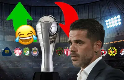 Fernando Gago con rostro de preocupación y emoji riendo/Foto Infobae.
