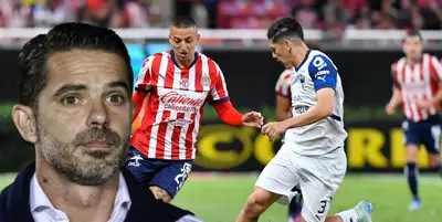 Fernando Gago en el Chivas vs Rayados / FOTO GETTY IMAGES