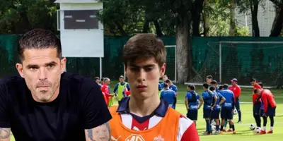 Fernando Gago junto a Armando González / FOTO EXCÉLSIOR