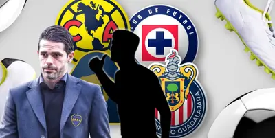 Fernando Gago junto a futbolista incógnito / FOTO X