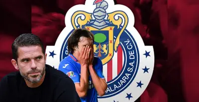 Fernando Gago junto a jugador de Cruz Azul / FOTO GETTY IMAGES