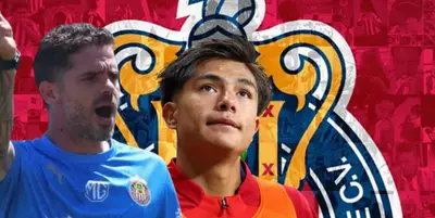 Fernando Gago junto a Yael Padilla / FOTO GETTY IMAGES