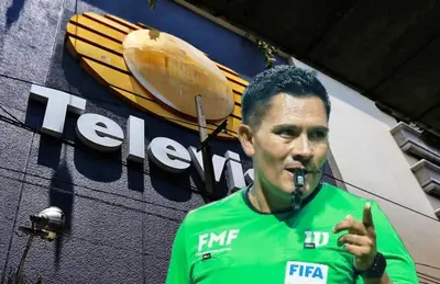 Fernando Guerrero y oficinas de Televisa/Foto XEVT.