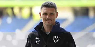 Fernando Ortiz en su presentación con Rayados. Foto: Mediotiempo