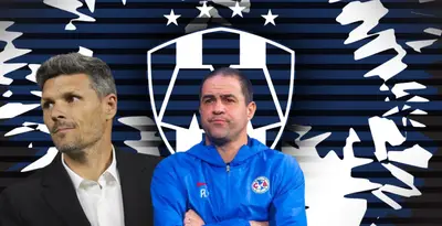 Fernando Ortiz junto a André Jardine / FOTO X