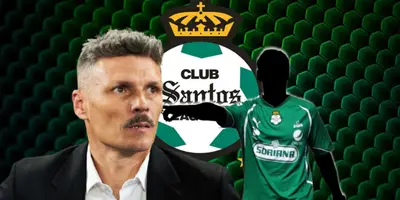 Fernando Ortiz junto a DT incógnito de Santos / FOTO OVACIONES