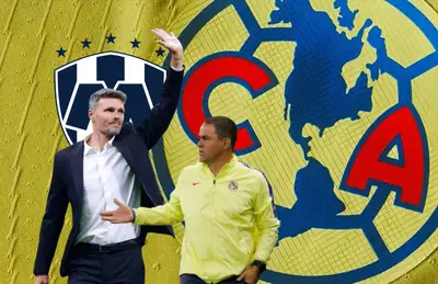 Fernando Ortiz saludando y André Jardine/ Foto Soy Fútbol.