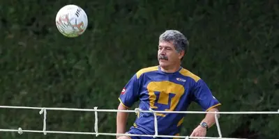 Ferretti en entrenamiento con Pumas. Foto: Récord
