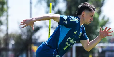 Fidalgo en entreno. Foto: Club América