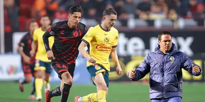 Fidalgo en partido vs Xolos. Foto: América