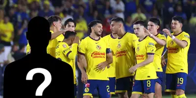 Figura incógnito junto a futbolistas del América / FOTO FREEPIK