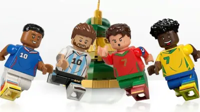 Figuras mundialistas de LEGO