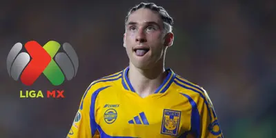 Flores en partido con Tigres. Foto: Récord