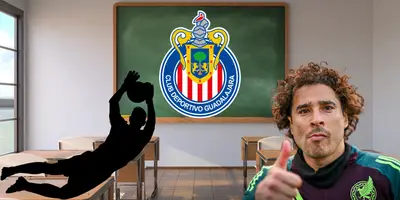 Fondo de Canva, con Ochoa al frente