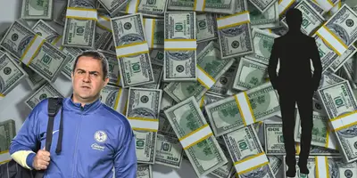 Fondo de dólares tomado de Canva, con Jardine al frente