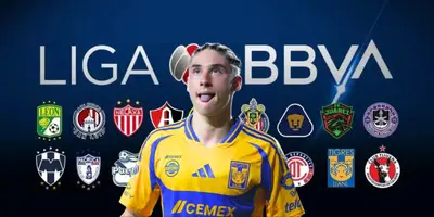 Fondo de equipos de Liga MX, tomado de Reforma, con Flores al frente