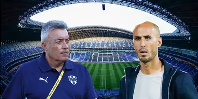 Fondo de mediotiempo, con Torrent y Pizarro