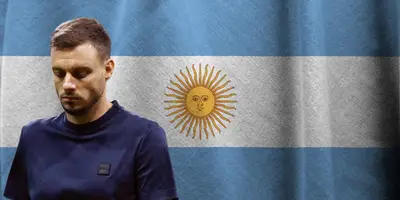 Fondo tomado de Canva con Anselmi al frente