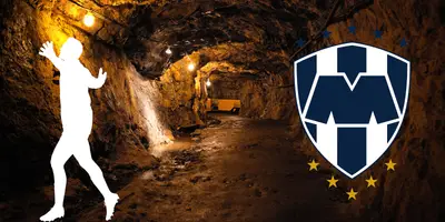 Fondo tomado de Canva, con escudo de Rayadis