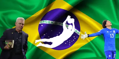 Fondo tomado de Canva, con Ochoa y Aguirre al frente