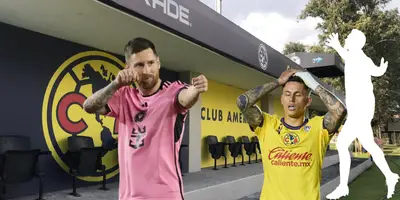 Fondo tomado de Erick Navar, con Messi y Brian al frente