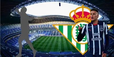 Fondo tomado de Mediotiempo, con Deossa y escudo del Betis al frente
