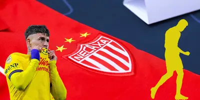 Fondo tomado de Necaxa, con Calderón al frente