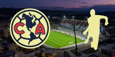 Fondo tomado de San Diego F.C., con escudo del América