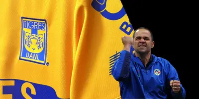 Fondo tomado de Tigres con Jardine al frente