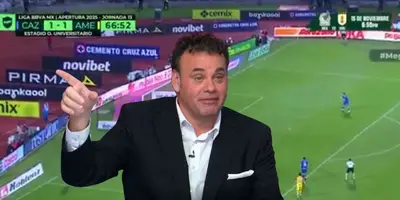 Fondo tomado de TUDN, con Faitelson al frente