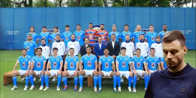 Foto oficial tomada de Cruz Azul