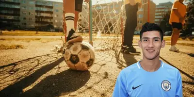 Fútbol de barrio. Foto: Shutterstock.