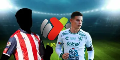 Futbolista incógnito de Chivas junto a James Rodríguez / FOTO FUTBOL TOTAL