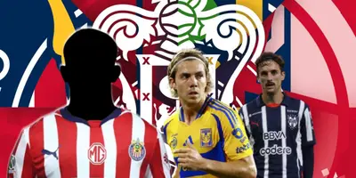 Futbolista incógnito de Chivas junto a Sebastián Córdova y Jordi Cortizo / FOTO FACEBOOK