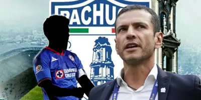 Futbolista incógnito de Cruz Azul junto a Jaime Lozano / FOTO SOY FÚTBOL