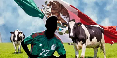 Futbolista incógnito del Tri en el campo / FOTO EL PAÍS