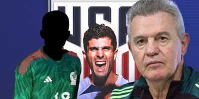 Futbolista incógnito del Tri junto a Javier Aguirre / FOTO EL INFORMADOR