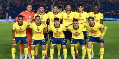 Futbolistas del América / FOTO FÚTBOL TOTAL