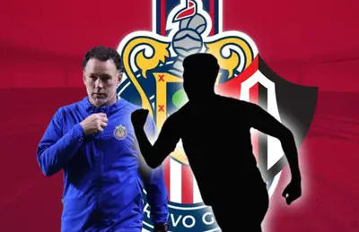 Gabriel Milito y silueta de Jorge Guzmán/Foto Chivas.