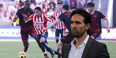 Gerardo Espinoza en el Chivas vs Xolos / FOTO EL SOL DE MÉXICO