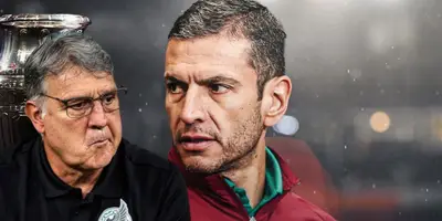 Gerardo Martino junto a Jaime Lozano / FOTO ESPN