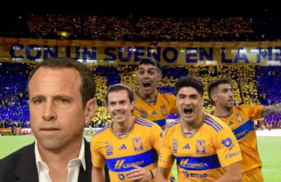 Gerardo Torrado y jugadores de Tigres celebrando/Foto Once Diario.