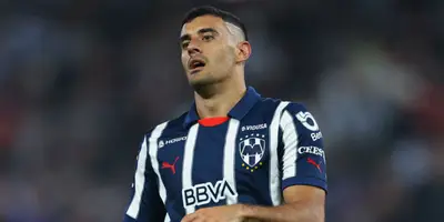 Germán Berteame en un partido con Rayados / FOTO FUTBOL TOTAL